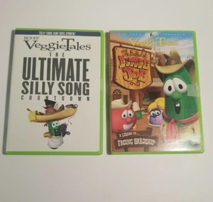 VEGGIETALES 2 dvds THE ULTIMATE SILLY SONG COUNTDOWN + The Ballad of Little Joe - Picture 1 of 6