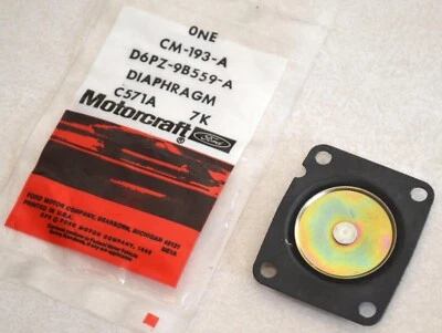 NOS 1960-1964 Ford Galaxie Carburetor Accelerator Pump Diaphragm Hipo390/406/427 - Image 1 of 4