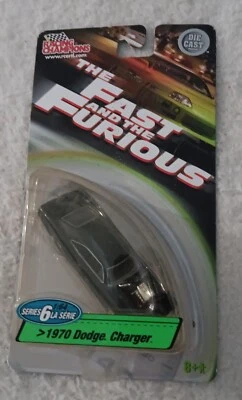 NEW SEALED 1:64 The Fast And Furious Dom's 1970 Dodge Charger Racing Champions  - Image 1 of 2