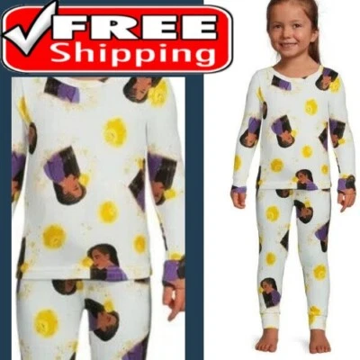 Wish Niño Pequeño Talla 2T Niñas NIÑO PEQUEÑO 2 Piezas Ropa de Dormir Conjunto Pijama Color Blanco NUEVO Foto 1 de 4