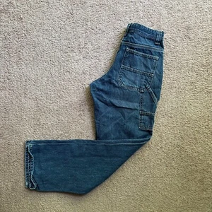 Lee Carpenter Jeans Boys 18R (29x32) Mid Rise Blue Medium Wash Denim Straight - Picture 1 of 13