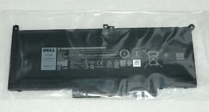NEW GENUINE DELL LATITUDE 7280 7380 7390 7480 7490 7480 7490 BATTERY 60WH F3YGT - Picture 1 of 8