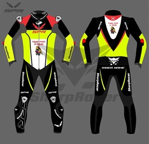 Traje de moto de cuero Sharp Racer SPR - Imagen 1 de 2