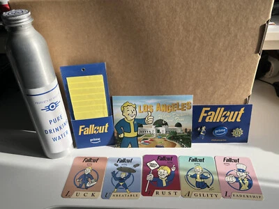 Fallout bundle from Amazon Prime's London Premiere Vault 33 Water Bottle - Image 1 of 4