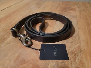 Filson Bridle Leather Dog Leash | NWT | One Size | Made in USA | Discontinued