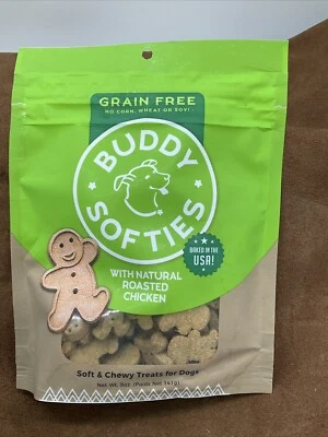 Buddy Biscuit Softies bolsa de 5 oz, suave y masticable, 5 onzas (paquete de 1), pollo  Foto 1 de 4