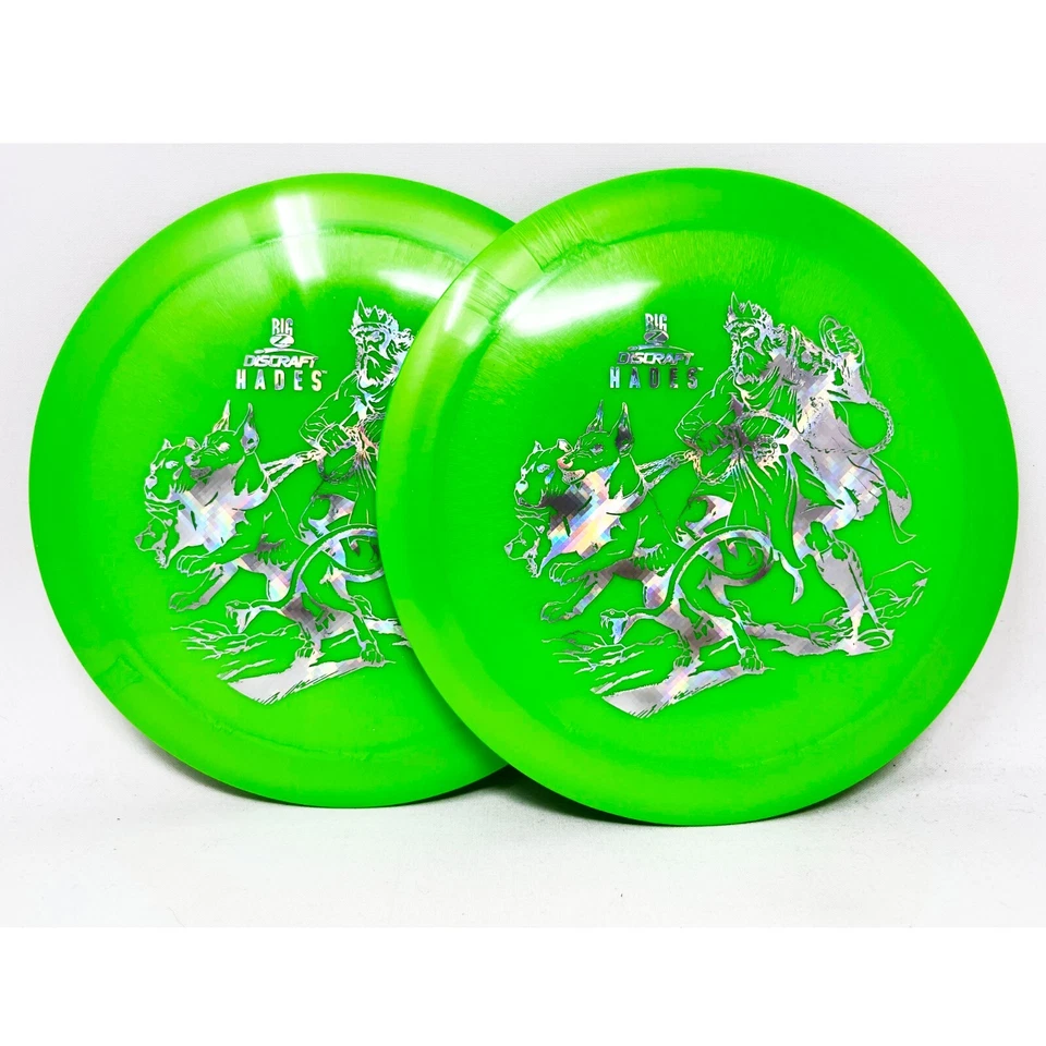 Set of 2 Discraft Big Z Hades Pearly 173-4g Neon Green FREE SHIPPING 3 - Image 1 of 1