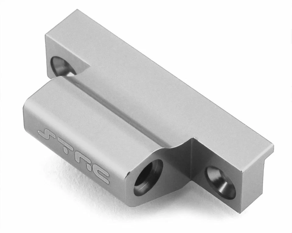 Base de montaje de alerón trasero de aluminio (plateado) Arrma Outcast 6S ST Racing 310854S Foto 1 de 1