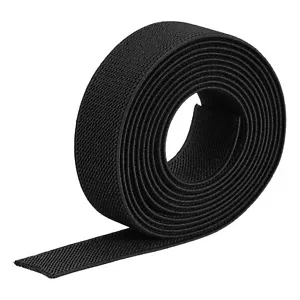 Twill Wide Elastic Band Double-Side 1 inch Flat 2 Yard Woven Elastic Band Kni... - Picture 1 of 6