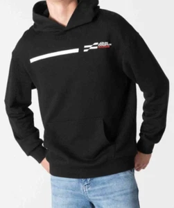 NUOVA MINI JCW FELPA CON CAPPUCCIO UOMO NERA MANICA LUNGA LARGE 80145B54ED8 - Foto 1 di 5