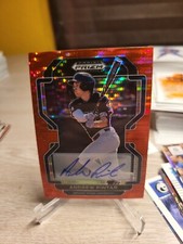 2022 Panini Prizm Draft Picks Orange Prizm Autograph Andrew Pintar #PDP138 8/9