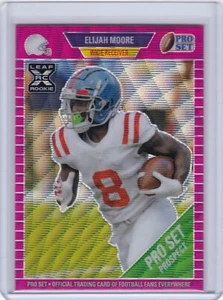 Juego profesional 2021 metal rosa onda Elijah Moore - XRC - Jets 26/30 - Imagen 1 de 2