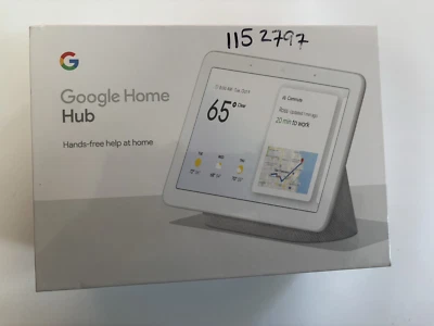 CL/GOOGLE HOME NEST HUB/7'' SCREEN/GA00516/NEW/SEALED! - Image 1 of 4