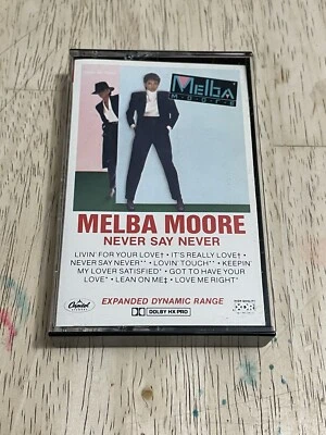 Melba Moore - Never Say Never Cassette 1983 Very Rare Disco Dance - Image 1 of 4