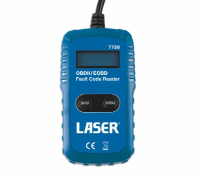 TESTEUR DE CODES DE DEFAUT OBDII/EOBD LASER TOOLS - Photo 1/4