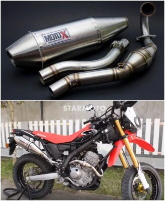 FULL SYSTEM STAINLESS EXHAUST MEGA BOMB V2 FOR HONDA CRF 250 M L RALLY 2013-2020 - Image 1 of 4