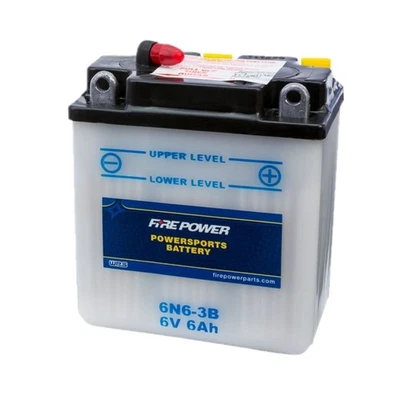 Fire Power Battery with electrolyte 6N6-3B 6/Volt 6N6-3B Foto 1 de 3