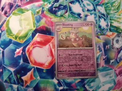058/142 SLOWKING REVERSE HOLO STELLAR CROWN POKEMON CARD - Image 1 of 2