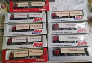 AWM/Herpa MAN/MB Kühl-Trans Nagel 9x im Umkarton 1/87 - Bild 1 von 7