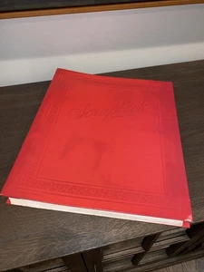 Vintage Sammelalbum Deluxe Basteln 12x14 Papier Seite Schraubpfosten unbenutzt - Bild 1 von 8