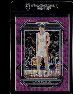 2023 Panini Prizm Draft Picks Purple Wave #13 Matas Buzelis - Picture 1 of 2