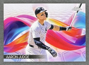 Aaron Judge 2024 Topps Chrome Helix SSP #HX-17 - Yankees, READ DESC/ SEE PICS - Picture 1 of 13