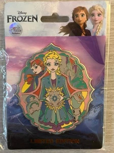 Disney Pin PALM Pink Ala Mode Frozen Trio Elsa Anna & Olaf Limited Edition - Bild 1 von 3