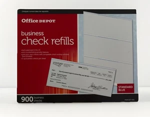 Office Depot Standard blau Business Scheck Minen, Box mit 900 Artikel 637-500 - Bild 1 von 5
