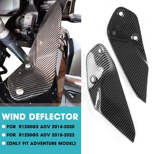 Wind Deflector Side Windshield Screen Handguard for R1200GS ADV R1250GS ADV - Picture 1 of 9