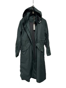 Quince Women's XS trench Coat Long Weather Proof Rain NWT - Picture 1 of 12