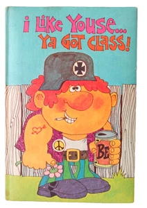 American Greetings '72 Sunbeam Library Book "I Like Youse...Ya Got Class!" - Foto 1 di 11