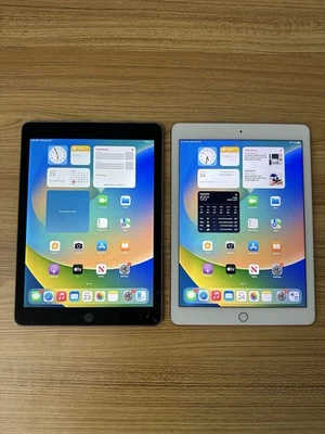 Lote de 2 Apple iPad Pro 9.7 128GB/256GB Gris espacial/Dorado rosa WiFi A1673 LEER Foto 1 de 4