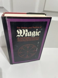 Vintage 1969 History & Practice Of Magic By Paul Christian Book With Dust Jacket - Imagen 1 de 12