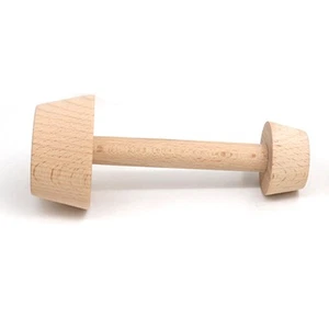 Egg Tarts Tamper Double Side Wooden Pastries Pusher DIY Baking Shaping . - Picture 1 of 5