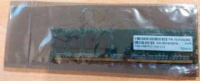  Apacer 1GB UNB DDR2 PC2-5300 667MHz CL5 RAM Memory For Desktop - Image 1 of 2