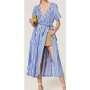 RTR Rosie Assoulin Jump Wrap Skort Midi Dress Size 2 MSRP $1495 - Picture 1 of 8