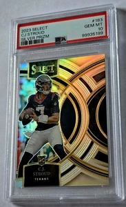 Panini Select C.J. 2023 Stroud Premier Silver Prizm RC PSA 10 - Imagen 1 de 3