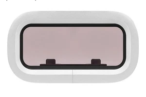 Oblò per Yacht Finestra Apertura Verso L'interno per Barca,Camper in Alluminio - Foto 1 di 9