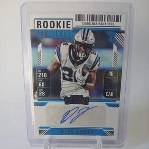 2024 Panini Contenders Rookie Ticket Auto Dillon Johnson  - Bild 1 von 2