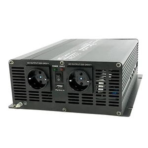 Wechselrichter 2500 Watt 12V zu 230V Mod. Sinus Spannungswandler NM USB 0% MwSt - Bild 1 von 7