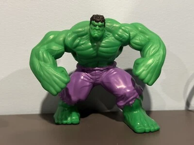 Figura de acción Marvel Heroes #2 The Incredible Hulk Mcdonalds 2010 4" B4 Foto 1 de 2