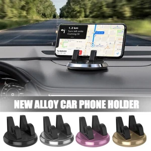 360° Support de support de téléphone portable pour tableau de bord de voiture - Photo 1/22
