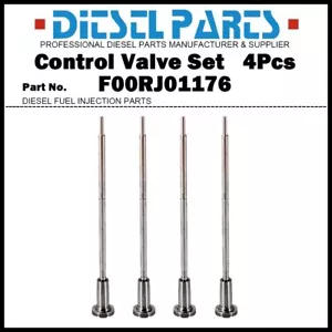 4x Injector Control Valve Set F00RJ01176 for IVECO DAILY III 3.0D 0445120036 - Bild 1 von 7