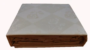Natural Colour Organic Cotton Sheet Set Light Rose Brown Queen King Double SB - Picture 1 of 6