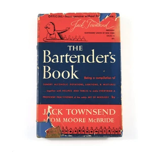 The Barkeeper's Book Jack Townsend SIGNIERT 1951 Hardcover 1. Auflage - Bild 1 von 12