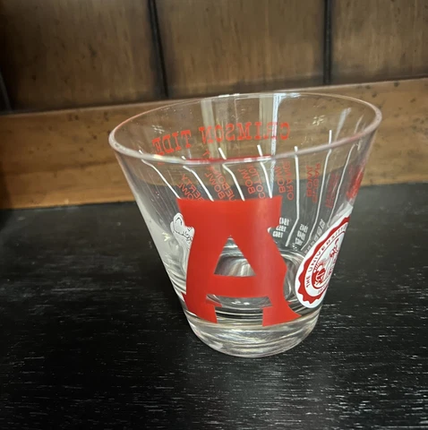 Vintage Alabama Crimson Tide National Championship Glass 1926-1959 Cover
