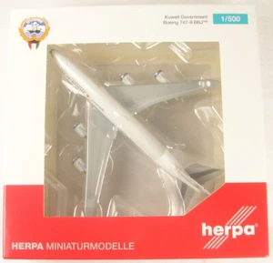 Boeing 747-8 BBJ Kuwait Government (Reg. 9K-GAA) 1:500 Herpa - Picture 1 of 1