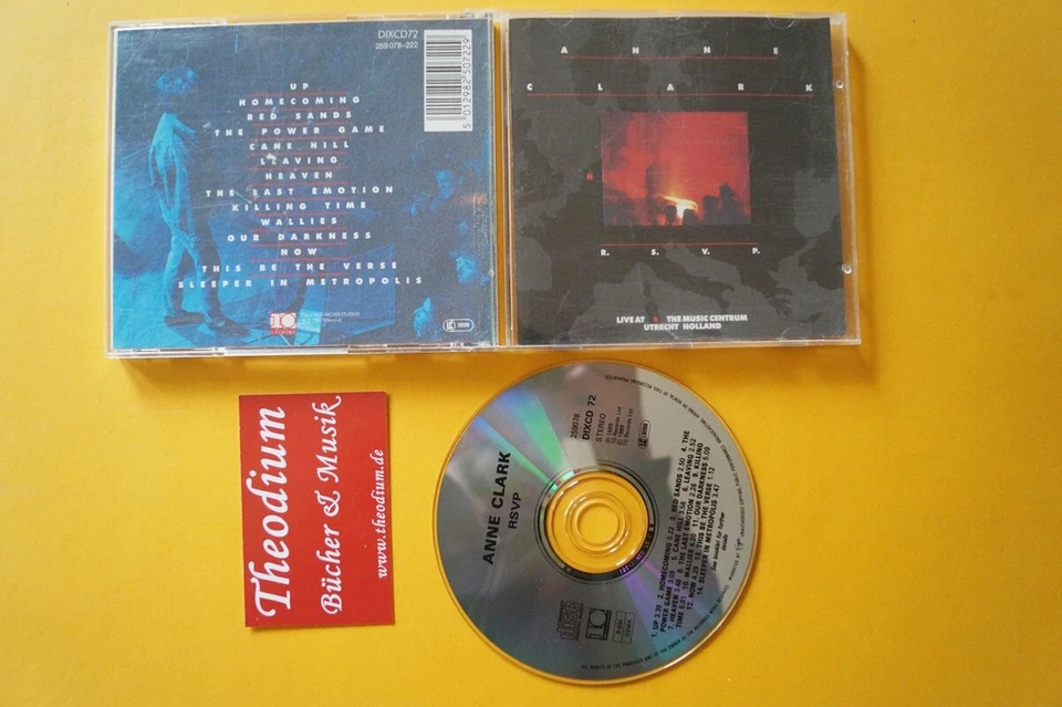 Anne Clark - R.S.V.P. (CD) (#2268) - Bild 1 von 1