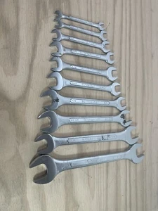 S K Lectrolite 10 piece Vintage Wrench Set 510 R - Picture 1 of 10