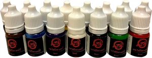 Premium Tattoo Ink Set, 5Ml Series (15-Color), OTW-D015 - Picture 1 of 12